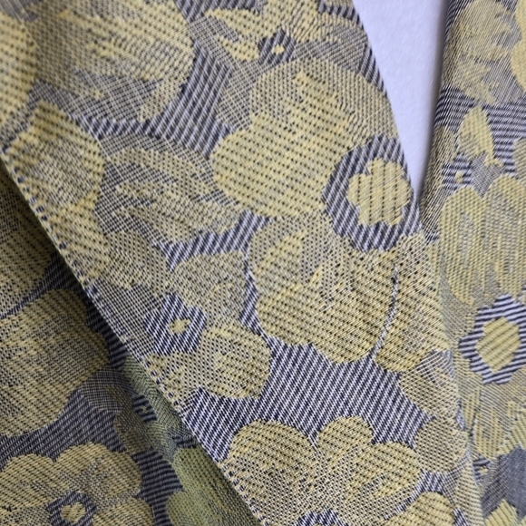 Vtg 80s Michi Moon for Sanyo floral boxy blazer jacket made in Japan - Picture 10 of 14